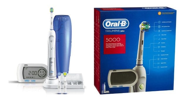 Braun Oral B Triumph 5000 Electric Toothbrush: Review