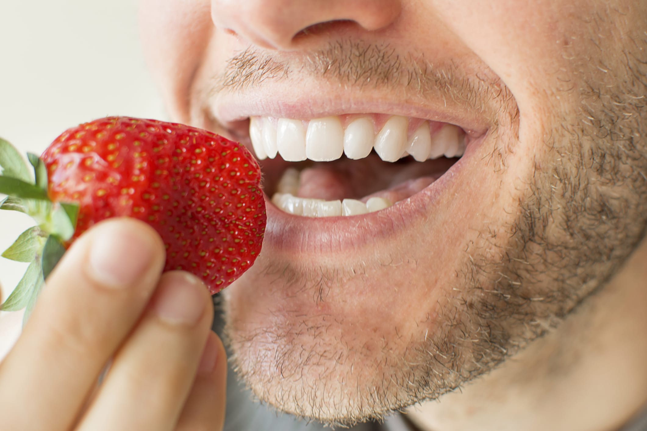 Whiter Teeth by Eating Strawberries ToothStars